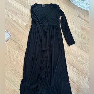 Hatch the softest ribbed nursing dress